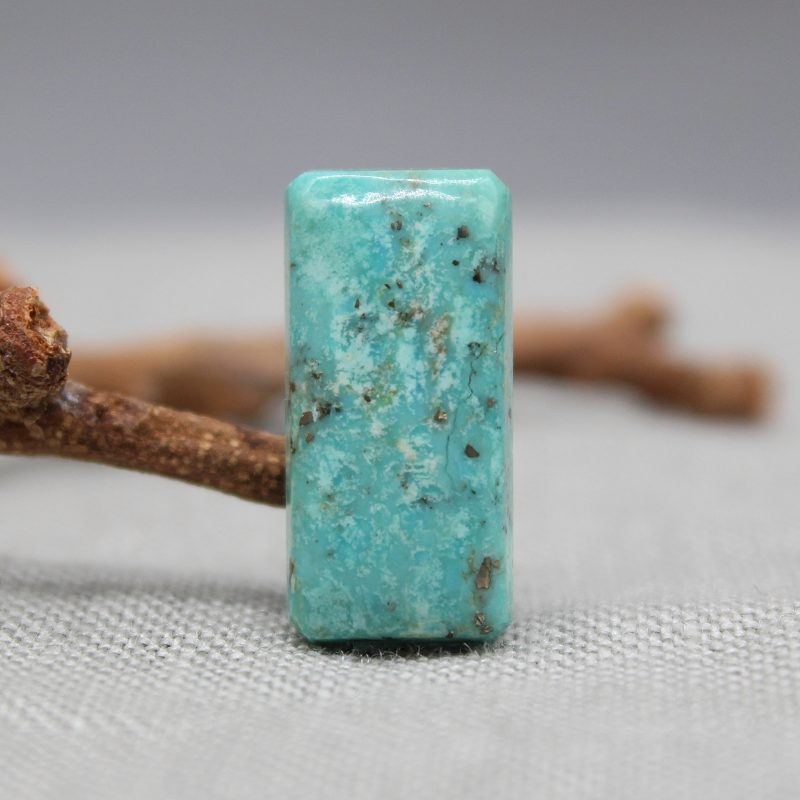 5.11 ct, American Turquoise w Pyrite